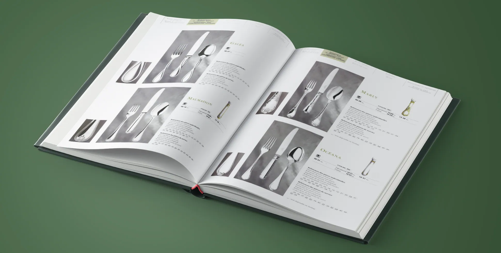 Catalogue Christofle couverts